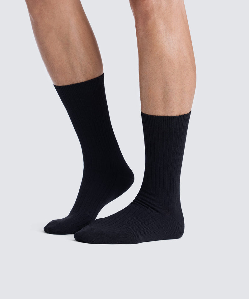 Men's Rib Socks // 3 Pack