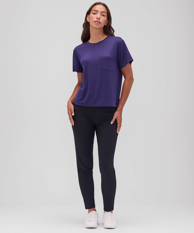 Women's Slim Travel Pants + T-Shirt Bundle